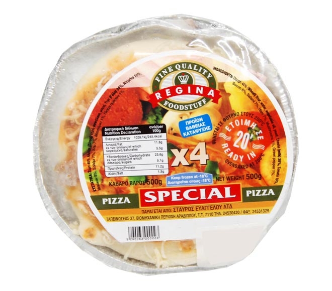 Regina Special Pizza 4Pcs 500Gr