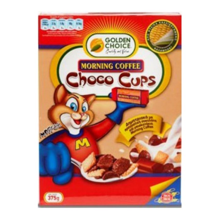 Golden Choice Choco Cups 375Gr