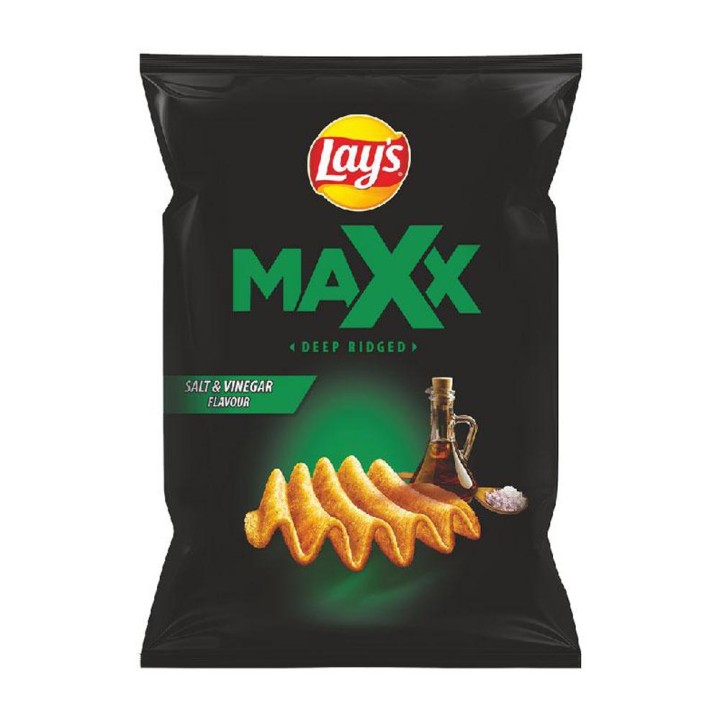 Lay'S Maxx Salt & Vinegar Flavour 160Gr