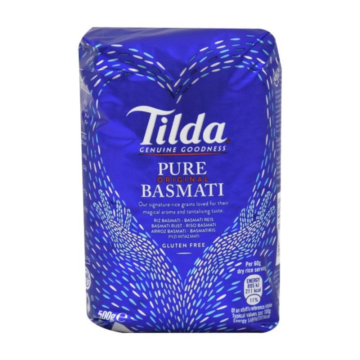 Tilda Pure Basmati Rice 500Gr