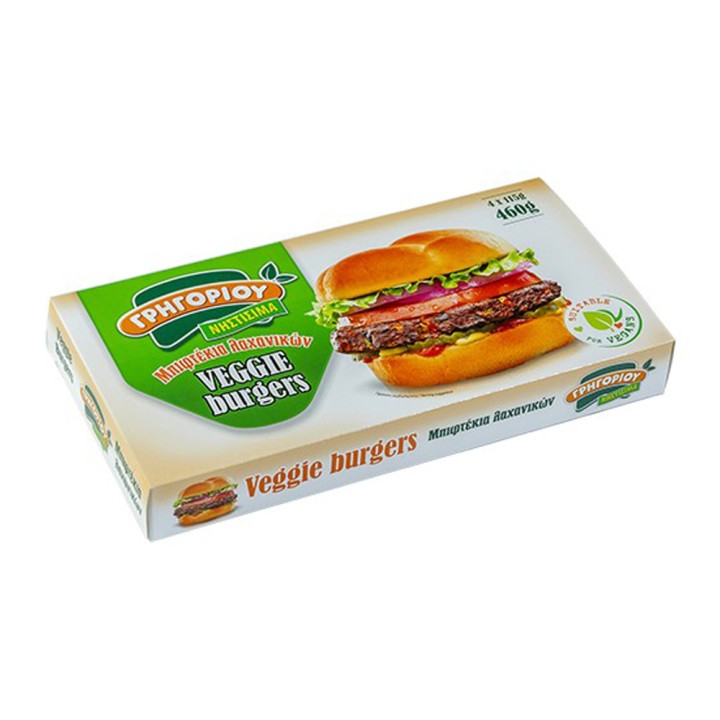 Grigoriou Μπιφτεκια Λαχανικων 460Gr