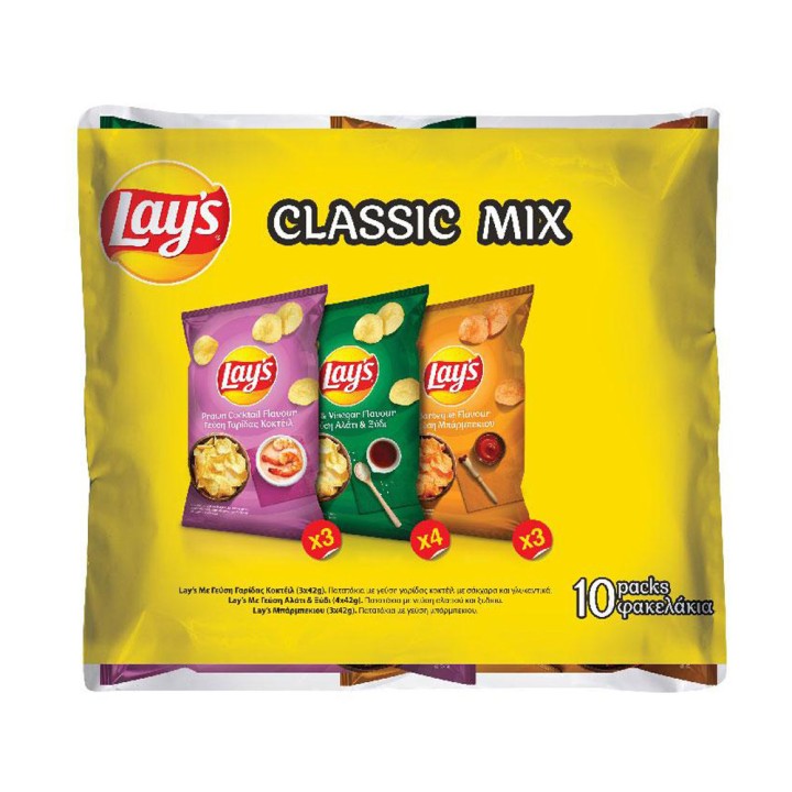 Lay'S Classic Mix 10X42Gr