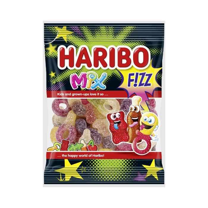 Haribo Mix Fizz 100Gr