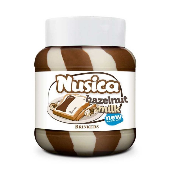 Nusica Milk & Hazelnut Spread 400Gr