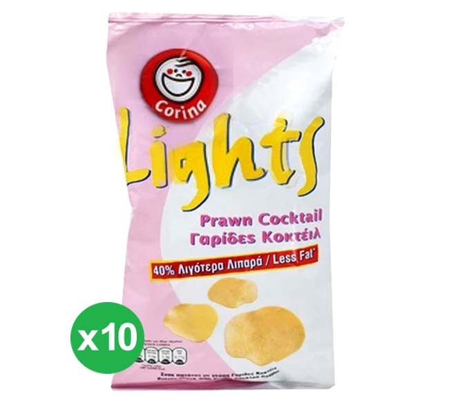 Corina Lights Prawn Cocktail 10Pcsx36Gr