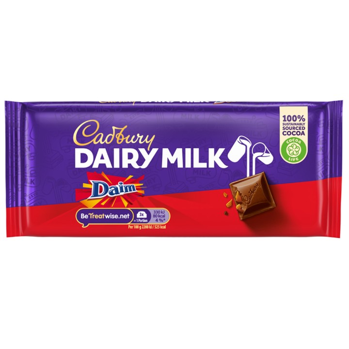 CADBURY DAIRY MILK DAIM 120GR