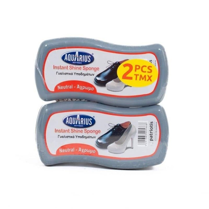 AQUARIUS INSTANT SHINE SPONGE 2PCS