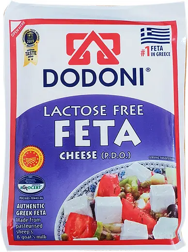 Feta Cheese Dodoni Lactose Free 200G