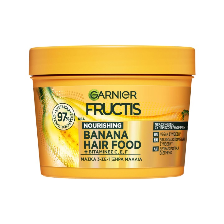 GARNIER FRUCTIS BANANA HAIR FOOD 400ML