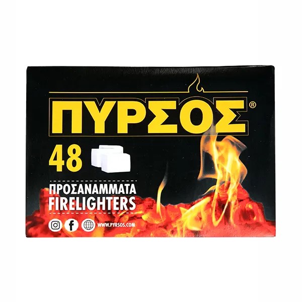 Pyrsos Fire Starter Cubes 48Pcs