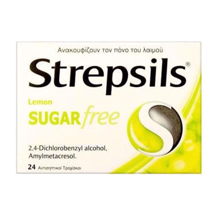 Strepsils Lemon Sugar/Free