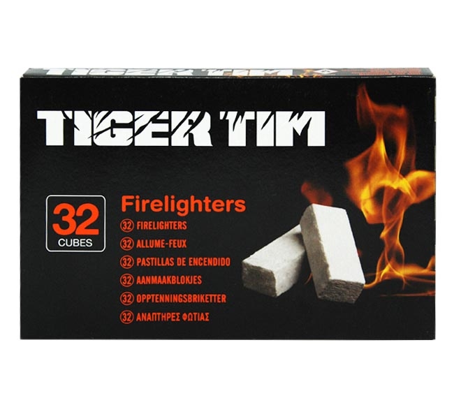 Tiger Tim Fire Starter Cubes 32Pcs