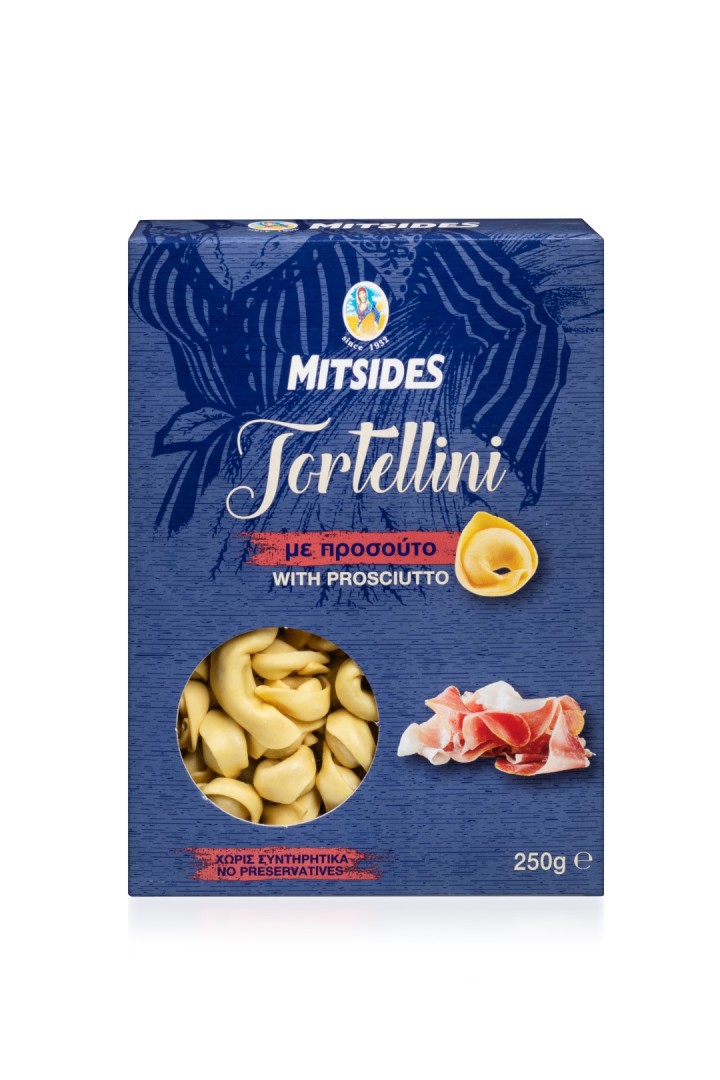 Mitsides Tortelini With Prosciutto 250Gr