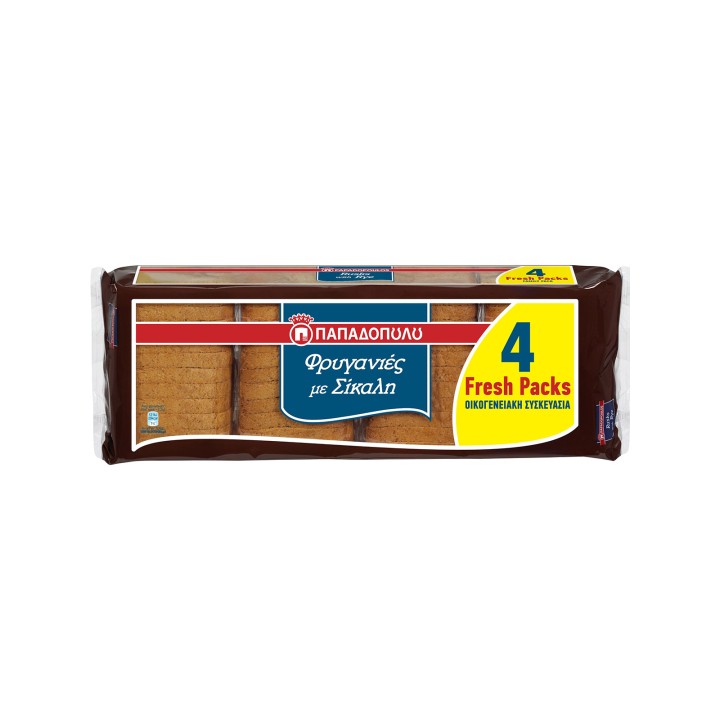 PAPADOPOULOU RUSKS WITH RYE 320GR