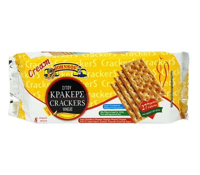 Johnsof Crackers Weat 250Gr
