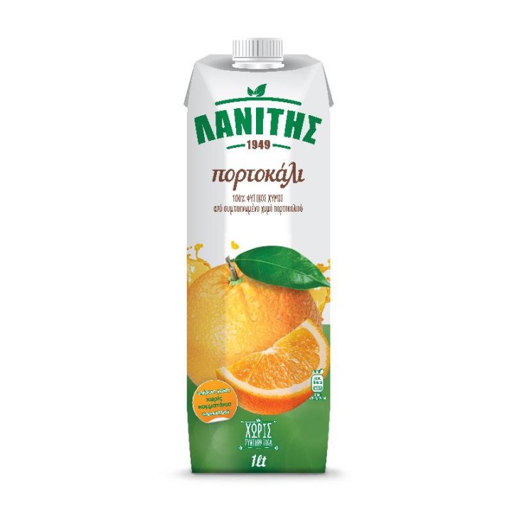 Lanitis Juice Drink Orange 1L
