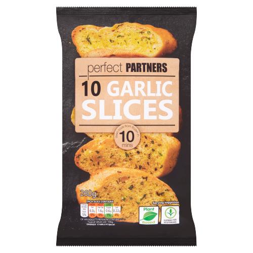 Perfect Partners 10 Garlic Slices 260Gr