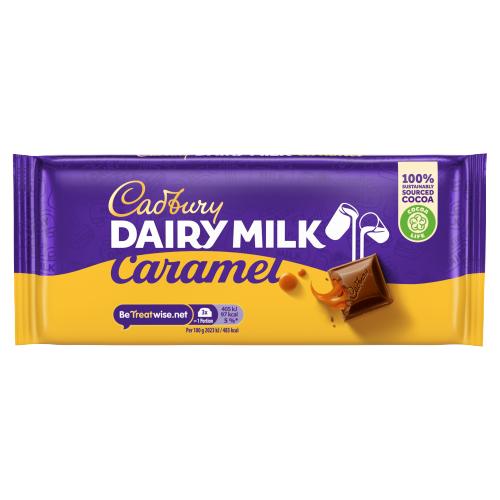 CADBURRY DAIRY MILK CARAMEL120GR