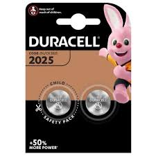 Duracell Batteries Cr2025 2Pcs