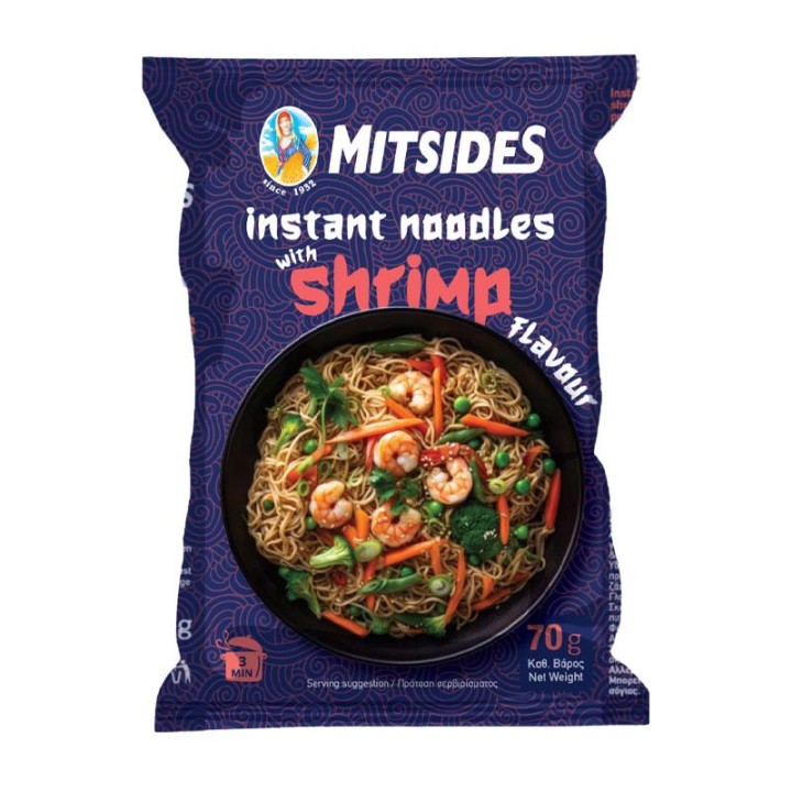 Maggi Noodles Mitsides Instant Shrimp Flavour 70G