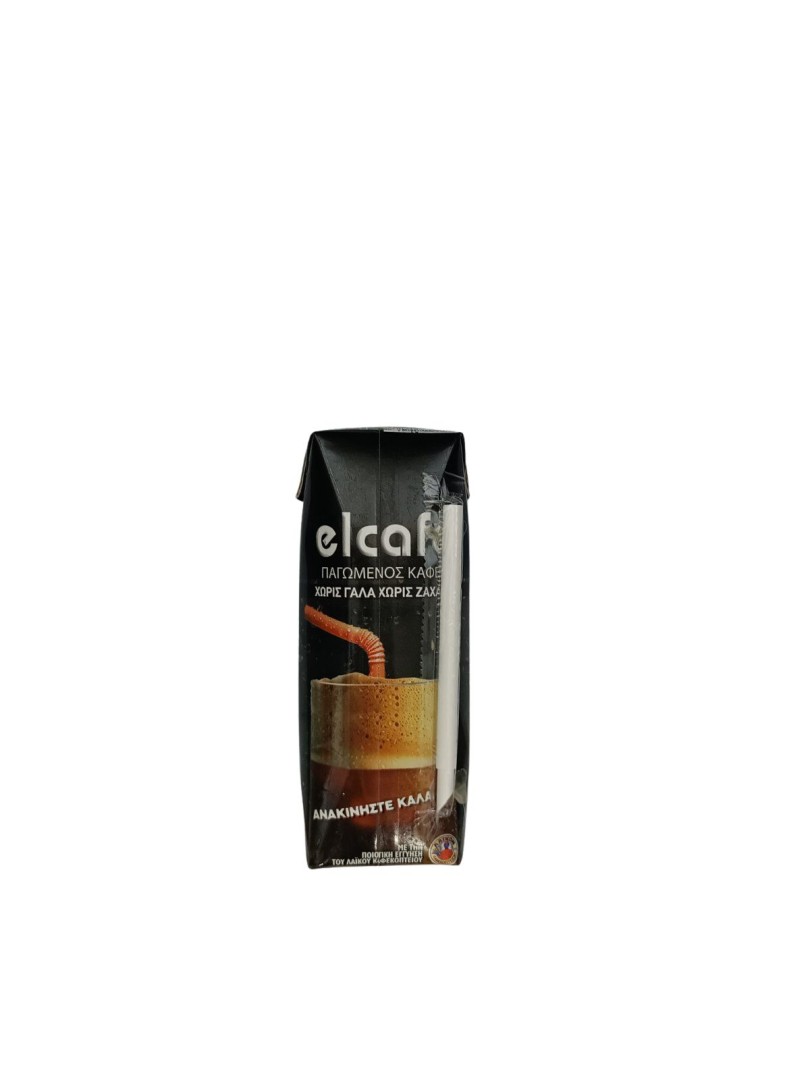 Coffee El Cafe Black No Sugar 250ml