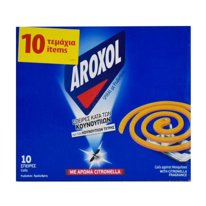 coils AROXOL citronella fragrance 10pcs