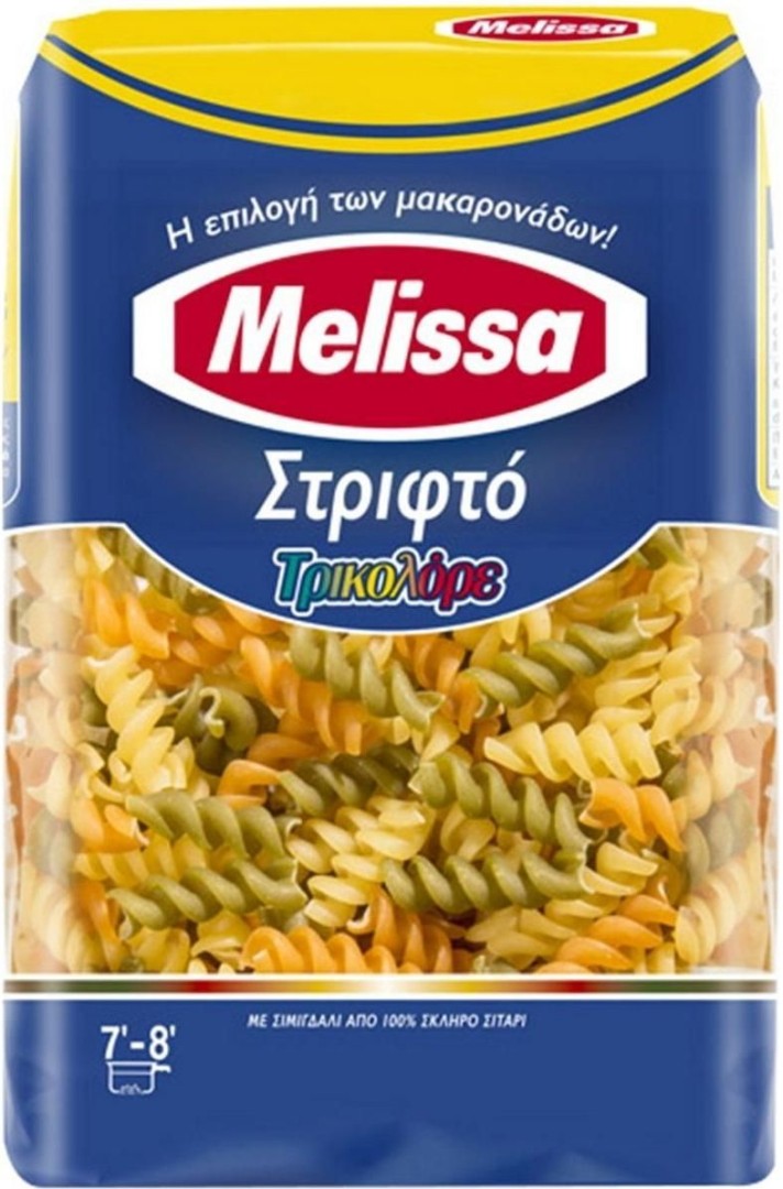 Melissa Tricolore Fusilli 500G