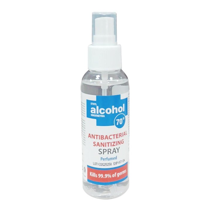 Ethyl Alcohol Antibacterial Sanitizer Spray 100Ml