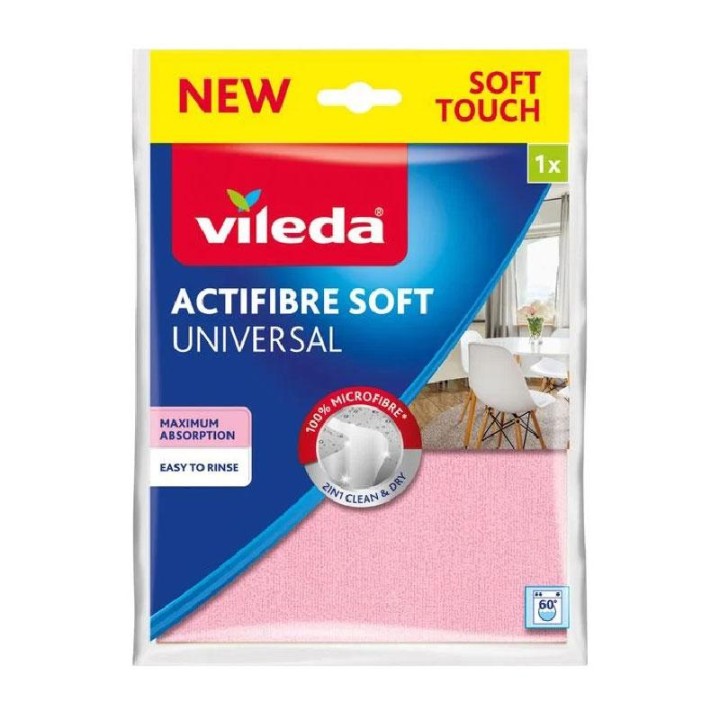 VILEDA sponges towel actifibre multi surface 27x32cm