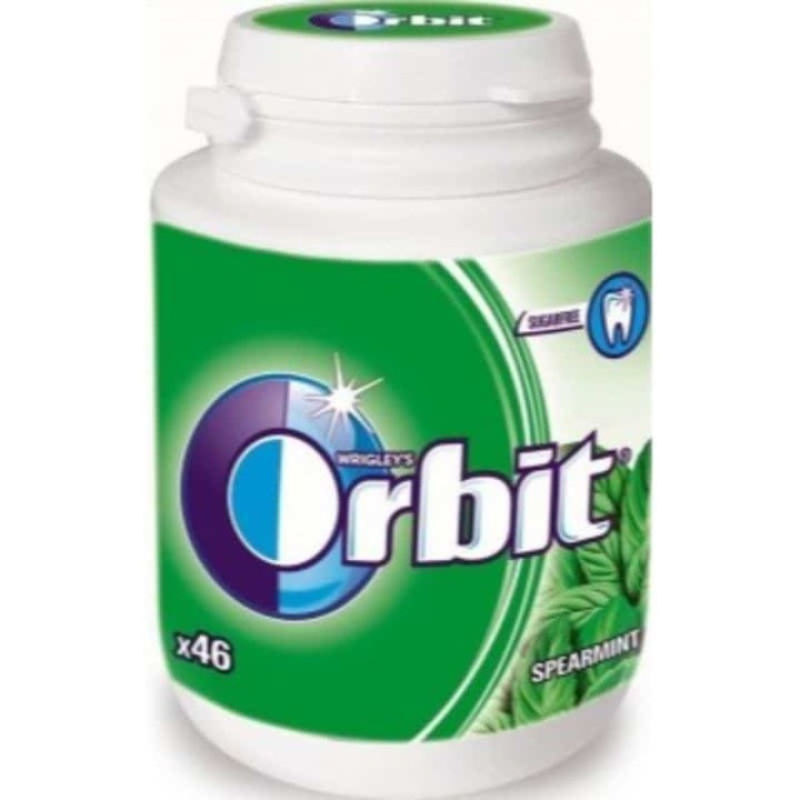 Orbit Spearmint Bottle Gums 46Gr