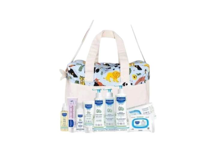 Mustela Baby Newborn Star Set Of 9 Products & Gift Brand Bag Jungle