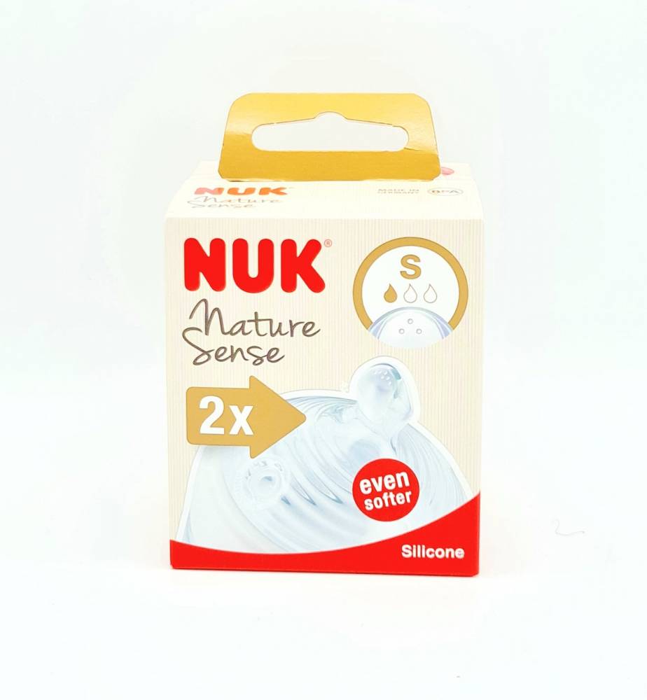 Nuk Nature Sense Teat Small Soft 2/box