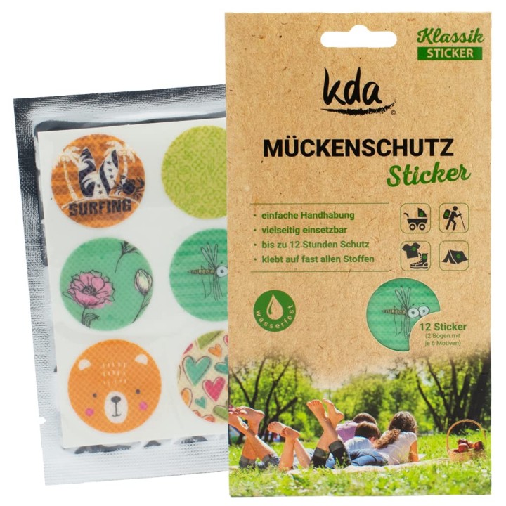 KDA ANTI-MOSQUITO STICKER 12PCS