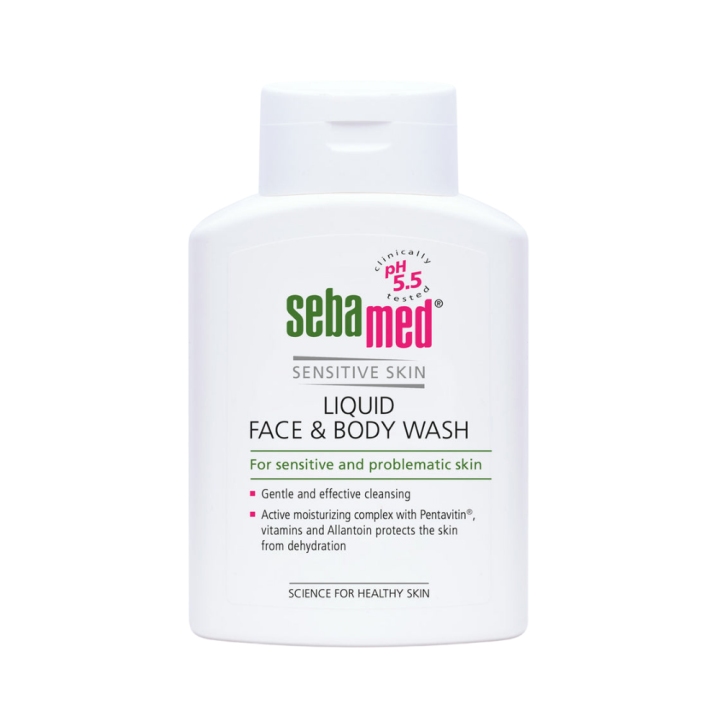 Sebamed Liquid Face & Body Wash, 200ml