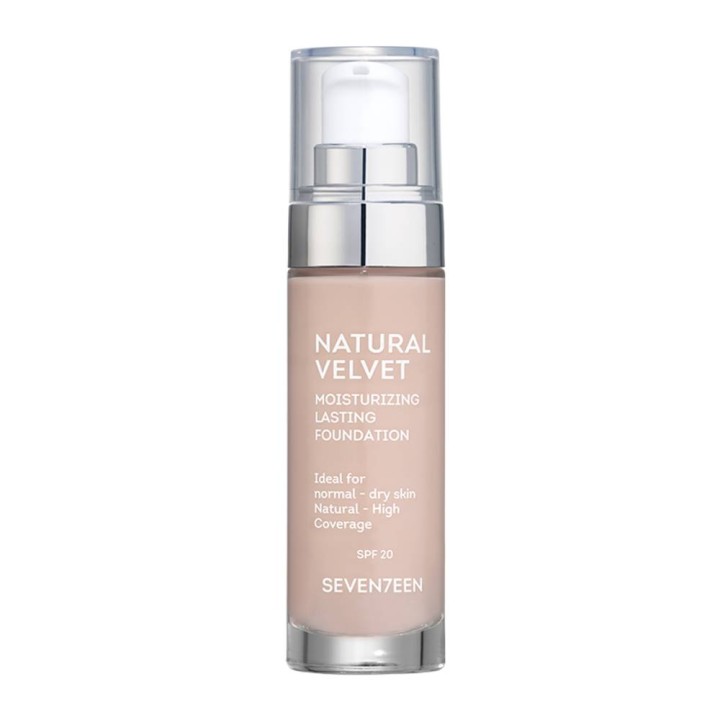 Seventeen Natural Velvet Matte Foundation No3 - Light Beige