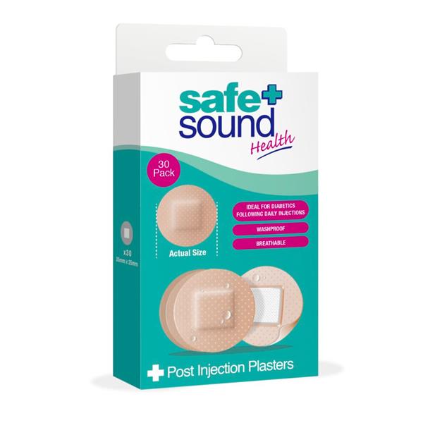 Safe Sound Post Injection Plasters 30pack