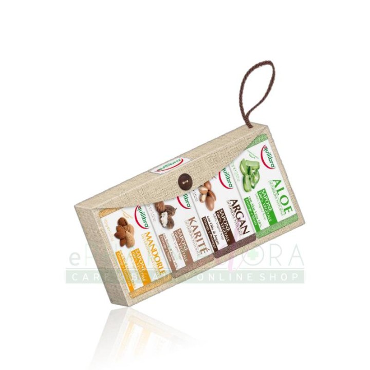 Equilibra Soap Kit  Gift Box 100gx4