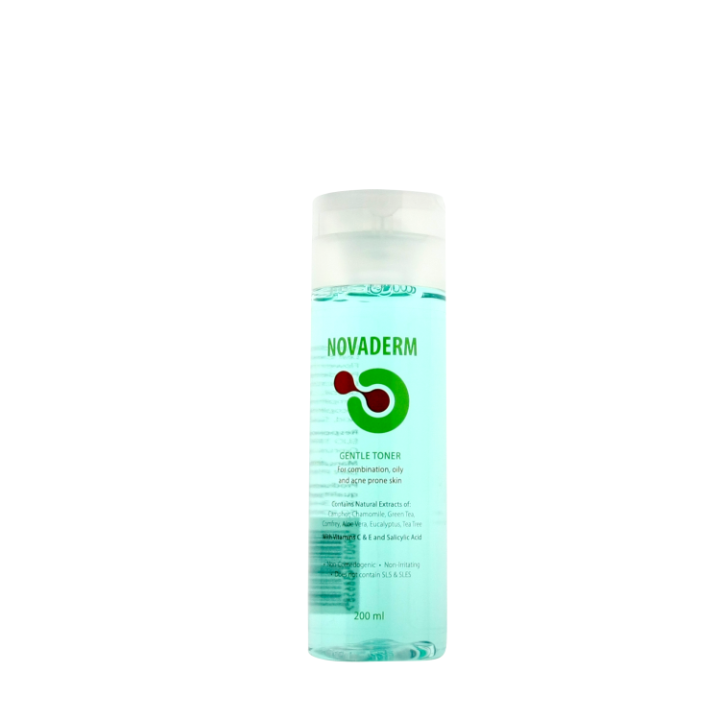 Novaderm Gentle Toner Acne Treatment, 200ml