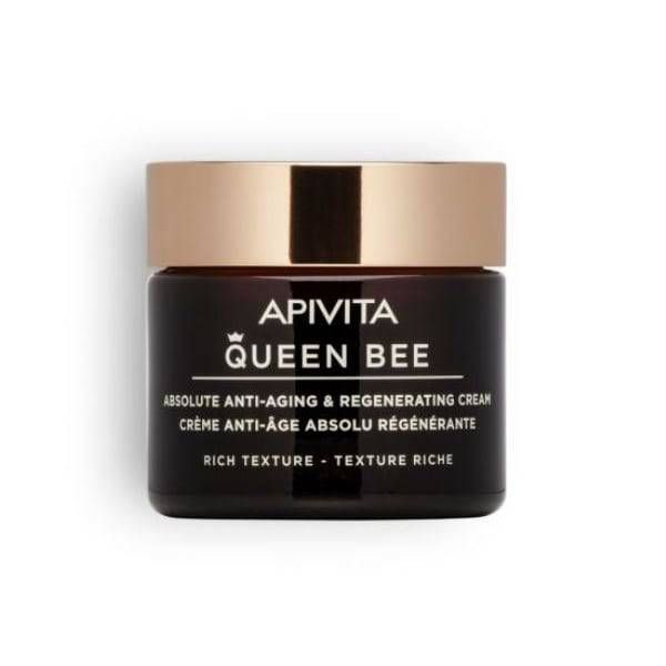 Apivita Queen Bee Absolute Anti-Aging & Regenerating Cream Rich Texture, 50ml