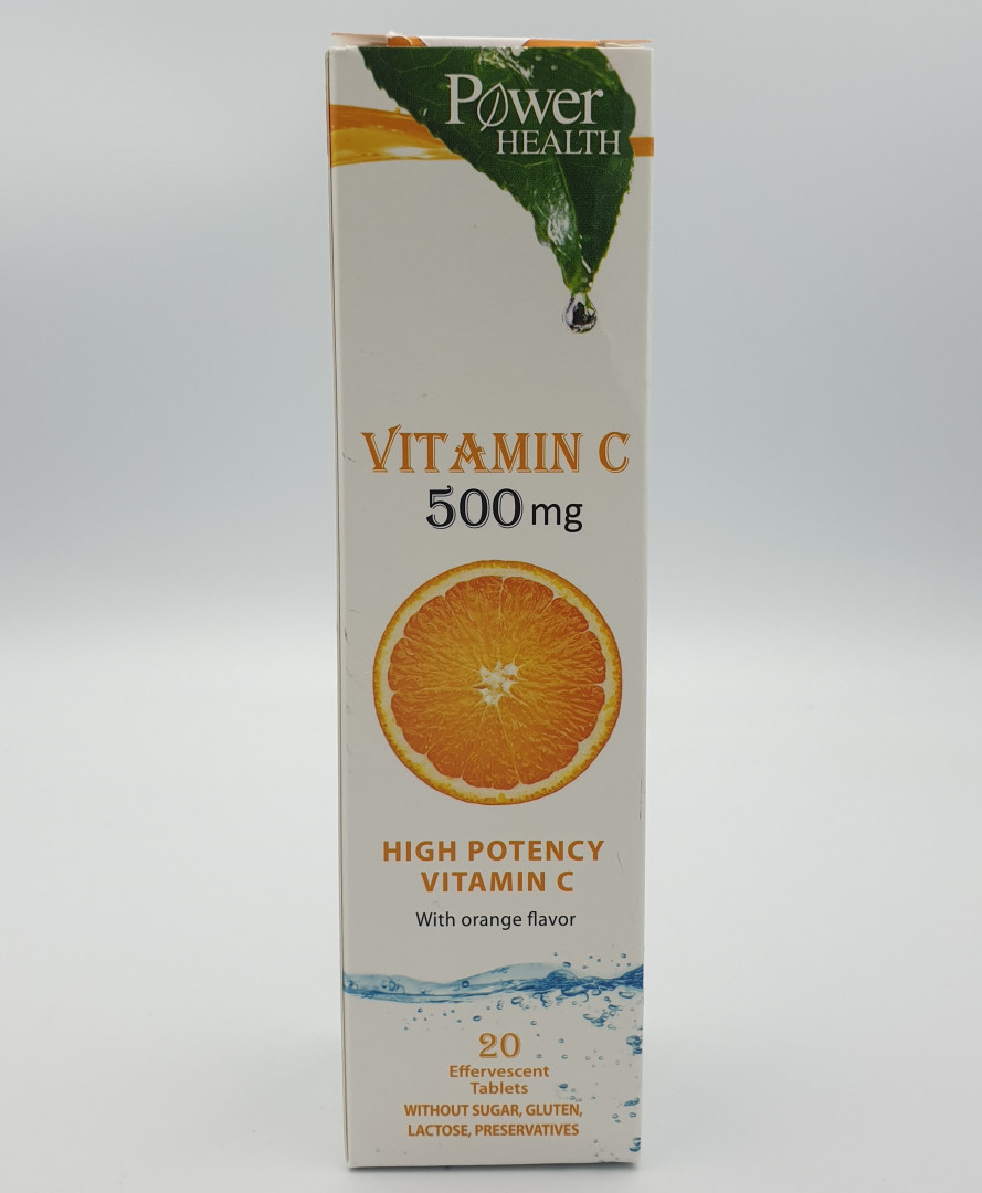 Power of Nature Vit C 500mg 20 effervescent tablets