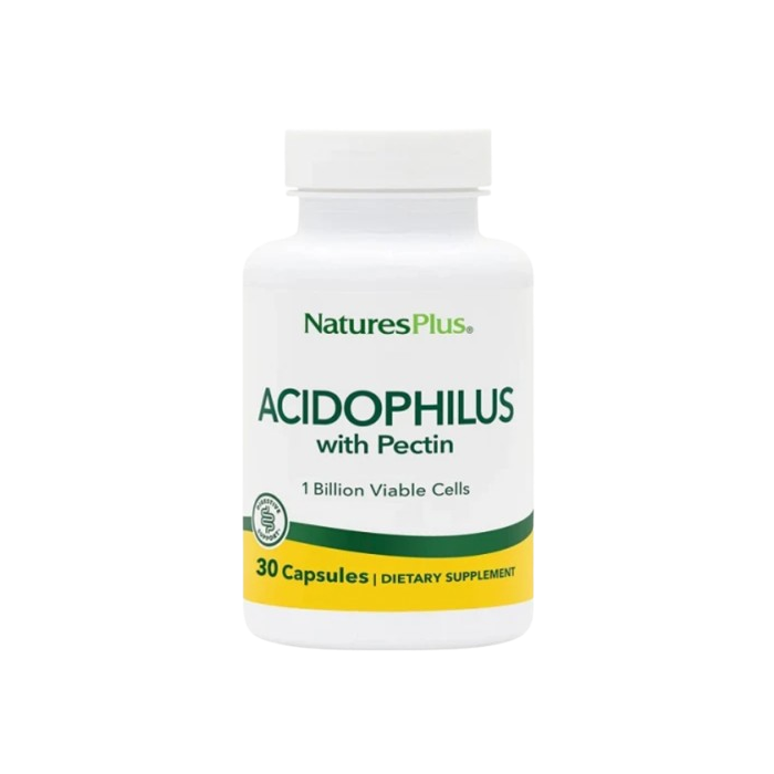 Nature's Plus Acidophilus with Pectin Προβιοτικά 30 κάψουλες