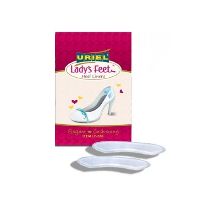 Uriel Lady's Feet Heel Cushions Liners One size fits all