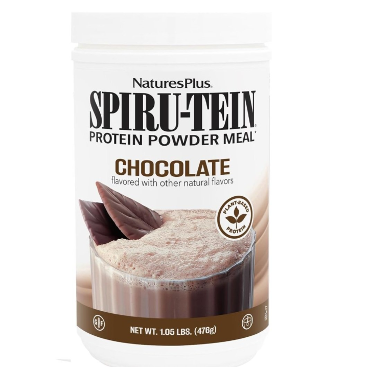 Nature’s Plus, Spiru-Tein, Protein Powder Meal, Chocolate Shake, 476gr