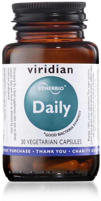 Viridian Synbiotic Daily 30 Vegan Caps
