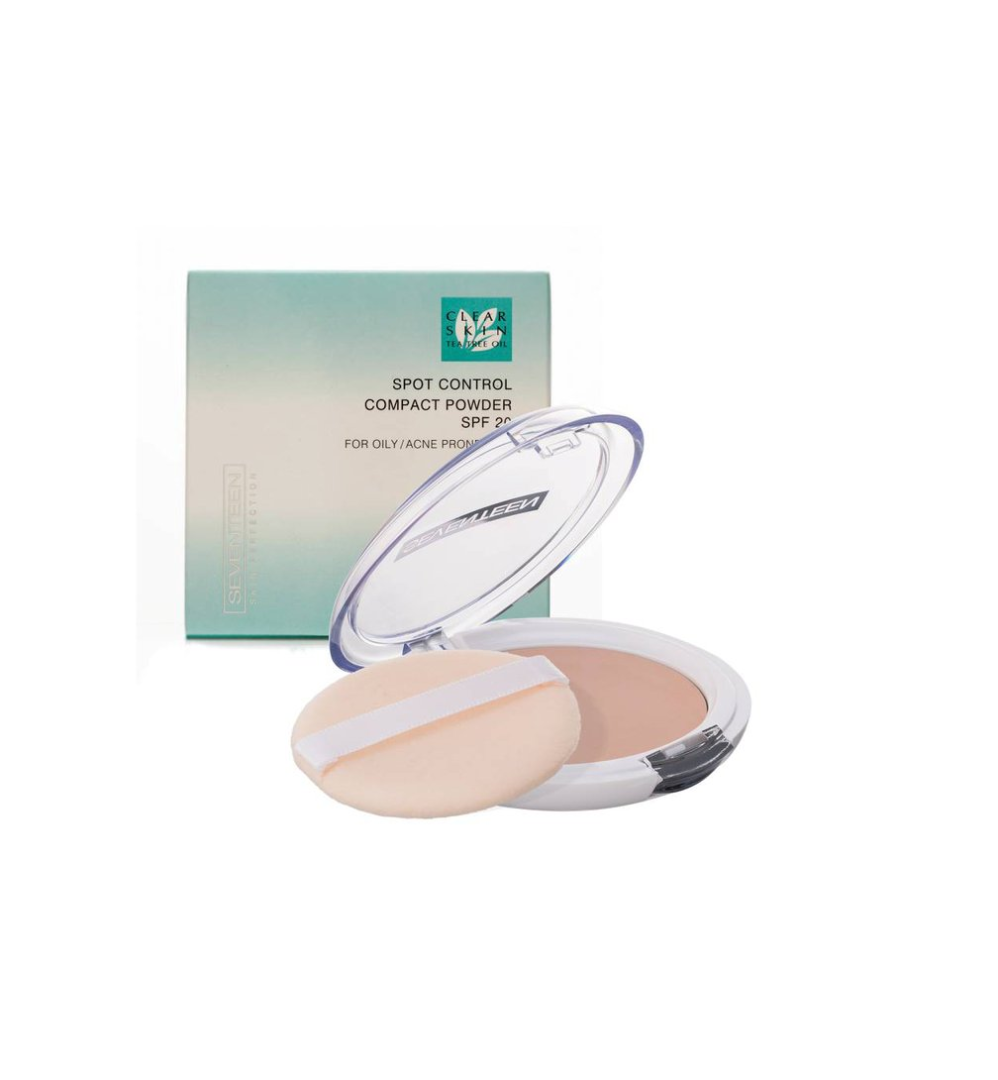 Seventeen clear skin spot control compact powder SPF20 Ivory No 01