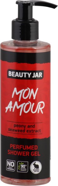 Beauty Jar Mon Amour Peony And Seaweed Extract Natural Shower Gel 250 ml