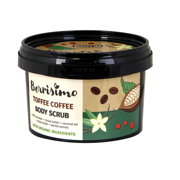 Beauty Jar Berrisimo Toffee Coffee Body Scrub 350gr