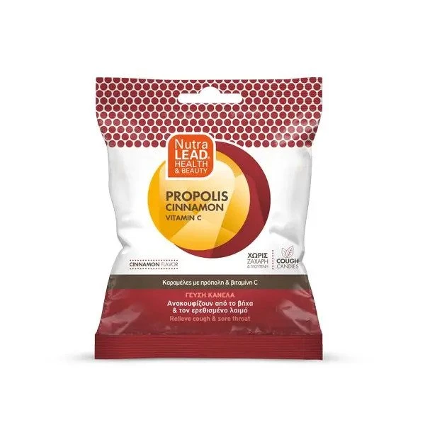 Nutralead Propolis+vitamin C Cinnamon Candies 40g