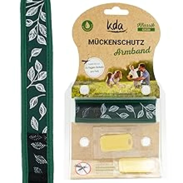 KDA ANTI-MOSQUITO ADULT WRISTBAND FREATHERS M-L 18-23.5CM