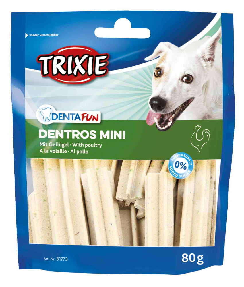 Trixie - Dentros Mini With Poultry 80G